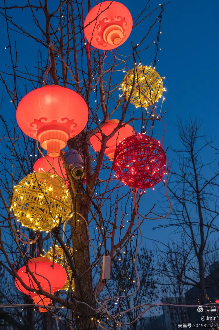 张灯结彩迎新年